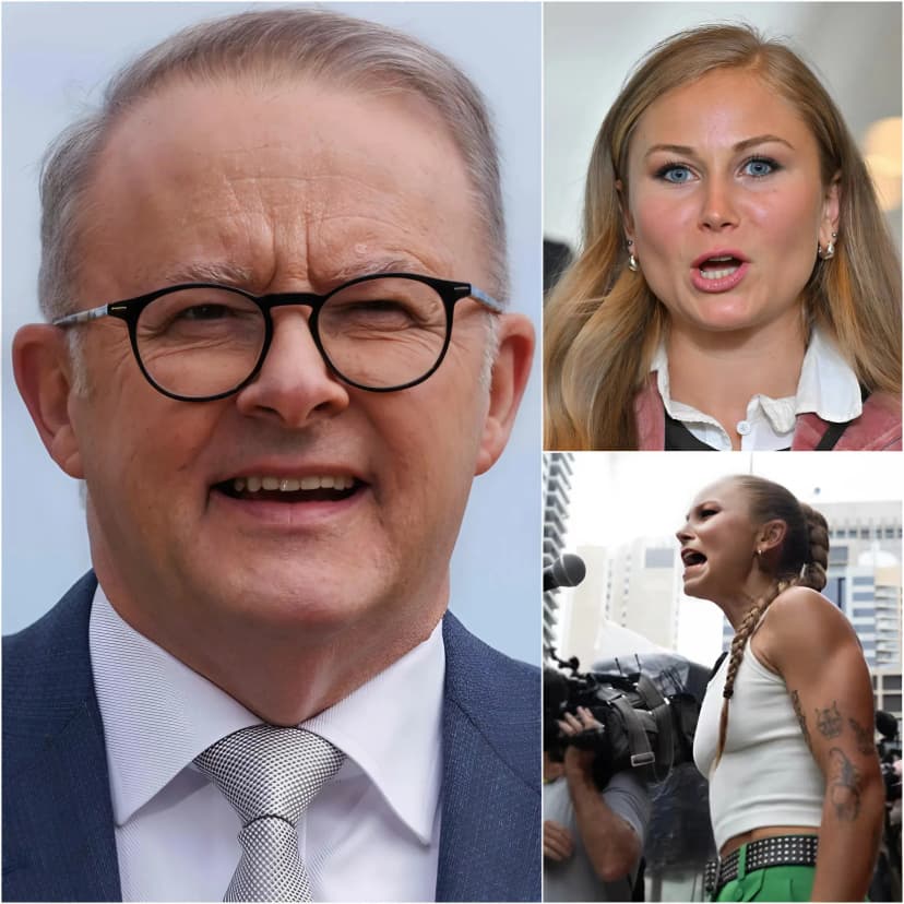 BREAKING NEWS 🚨 – 15 MINUTES AGO! Grace Tame JUST DEFEATED A SHOCKING REPORT ON Anthony Albanese: “He is COMPLETELY CONDESCENDING” to allegations of sexist comments and his behavior toward women! The interview was supposed to be “calm and measured”… but it exploded in seconds. The passionate activist, Grace Tame, with compelling evidence, delivered a shocking response that left powerful figures in the Labour Party speechless – a statement so damaging that some broadcasters have begun speculating about a cover-up. Sources close to Parliament say Albanese is in a state of damage control, dodging questions and hiding behind a “political shield”—while Tame exposes what she calls major social risks and political cover-ups that could bring down key progressive figures.