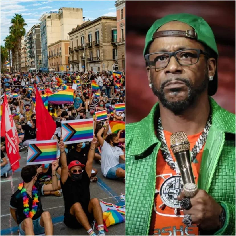 LATEST NEWS: Legendary comedian Katt Williams has sent shockwaves through the entertainment community after, just hours before a major prime-time performance, he flat-out refused to wear a pride-colored accessory that producers had prepared as a gesture of solidarity with the LGBTQ community… Instead, Williams issued a fiery statement denouncing what he called the “woke agenda,” pledging that he would never be forced to wear symbols he does not believe in — a move that instantly divided fans across the comedy world, Hollywood, and the nation.