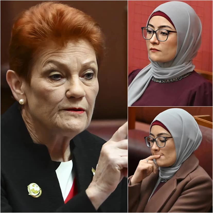 PAULINE HANSON COMPLETELY ANNIHILATES FATIMA PAYMAN IN SENATE CLASH – GREENS IN TOTAL CHAOS! 🔥 Pauline Hanson just turned the Australian Senate into a warzone – relentlessly demanding Fatima Payman prove her eligibility under Section 44 or face investigation for potential dual citizenship! Hanson tabled explosive documents and refused to back down: “If every other senator has been held to this rule, why the special treatment for Payman? No exceptions – table the proof!” The Greens lost their minds – Lydia Thorpe shredded Hanson’s motion on camera and threw the pieces at her in rage, while Payman screamed “racist harassment!” The chamber descended into pure pandemonium – papers flying, shouts echoing, the Deputy President powerless to restore order as accusations of racism clashed with Hanson’s iron demand for constitutional accountability. Hanson stood unmoved: “This isn’t hate – it’s the law. Stop shielding her and start answering!” Australia is stunned – Hanson’s fearless stand has exposed Greens’ double standards, Payman’s status hangs by a thread, and the public is demanding real answers over political protection. Full story here👇