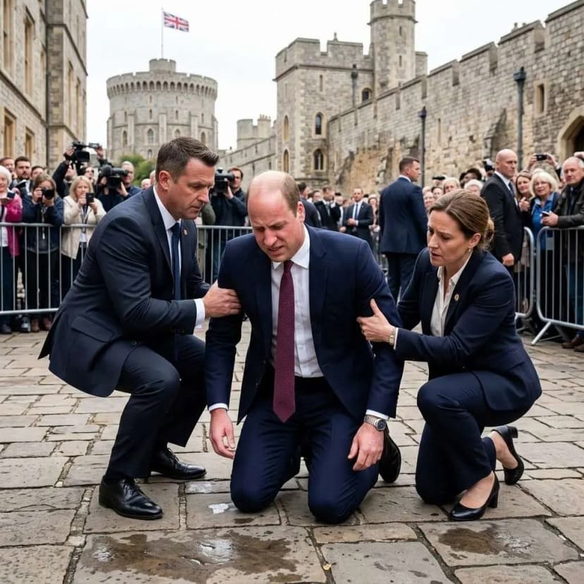 Panic erupted at Kensington Palace as royal staff and security personnel witnessed the Prince of Wales, William, suddenly become dizzy and require assistance during a recent public engagement. Medical and security teams rushed to support His Royal Highness, while those around him stood motionless in a tense and somber atmosphere. We now receive heartbreaking news regarding Prince William’s battle against this incurable disease. We extend our deepest and most sincere condolences to His Royal Highness and the Royal Family.