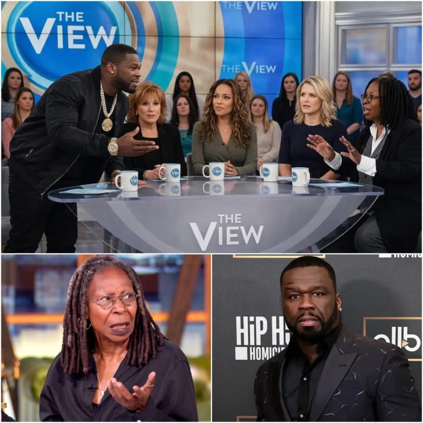 50 Cent walked onto The View set as if he had no idea that, just minutes later, every rule of “safe television” would completely collapse.