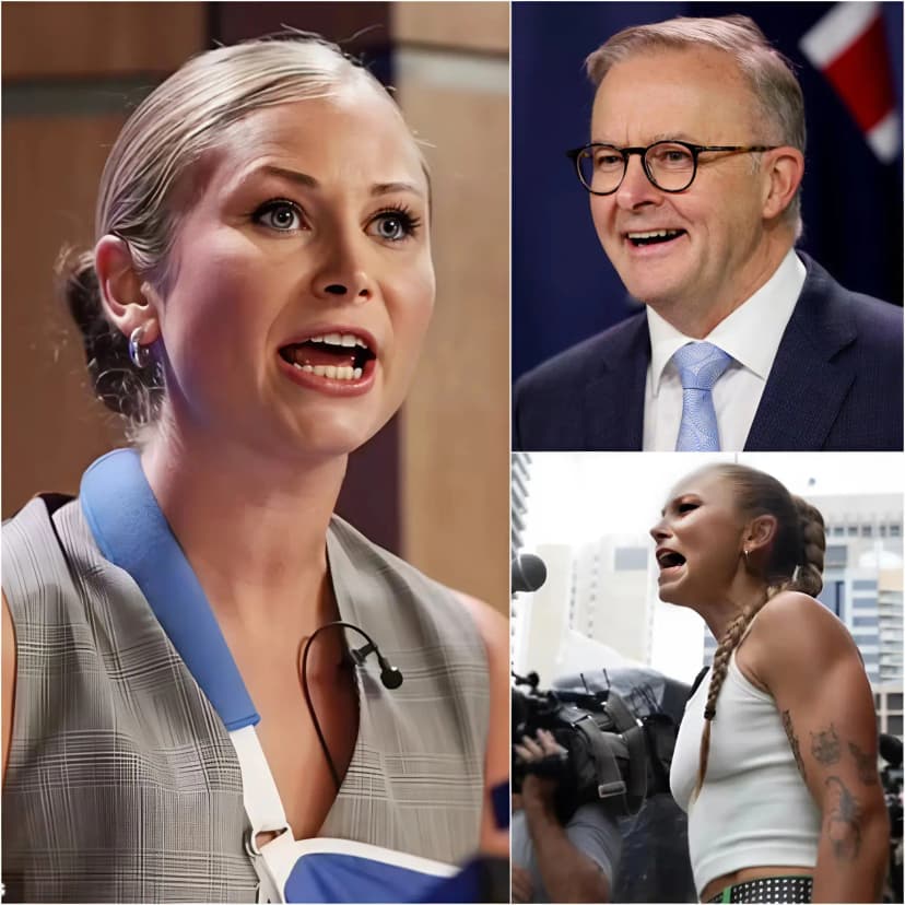 BREAKING NEWS 🔴 – 10 MINUTES AGO! Grace Tame JUST DEFEATED A SHOCKING REPORT ON Anthony Albanese: “He is COMPLETELY CONDESCENDING” to allegations of sexist comments and his behavior toward women! The interview was supposed to be “calm and measured”… but it exploded in seconds. The passionate activist, Grace Tame, with compelling evidence, delivered a shocking response that left powerful figures in the Labour Party speechless – a statement so damaging that some broadcasters have begun speculating about a cover-up. Sources close to Parliament say Albanese is in a state of damage control, dodging questions and hiding behind a “political shield”—while Tame exposes what she calls major social risks and political cover-ups that could bring down key progressive figures.