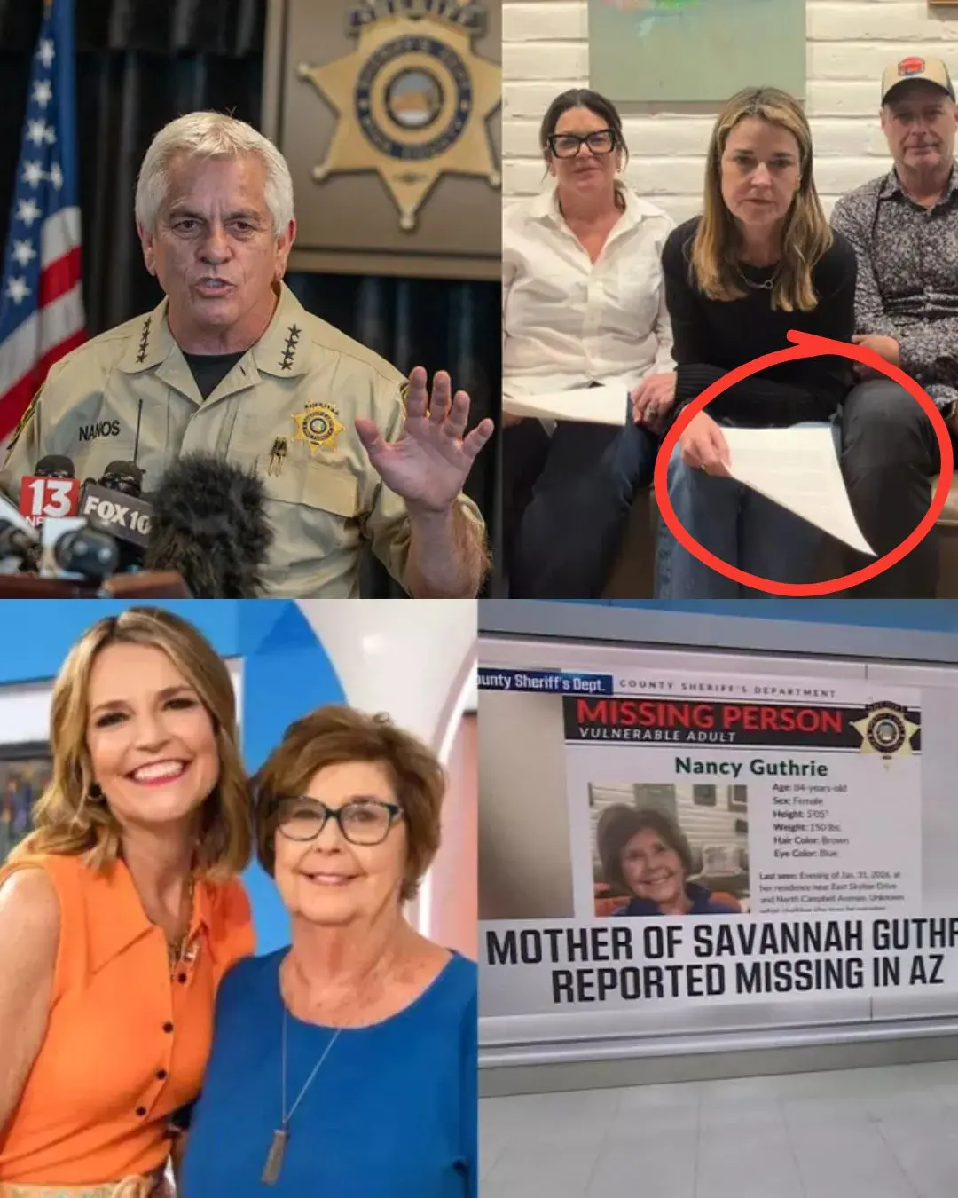 🚨 TERRIFYING DEVELOPMENT IN NANCY GUTHRIE CASE: The kidnapper’s own letter has finally surfaced—and its devastating closing sentence unleashes a level of pure, calculated depravity so horrifying, so intimately vicious and emotionally mutilating that it surpasses every nightmare scenario anyone had dared to imagine, sending fresh waves of paralyzing fear and outrage crashing through the hearts of millions who now realize just how monstrous the mind behind her abduction truly is.