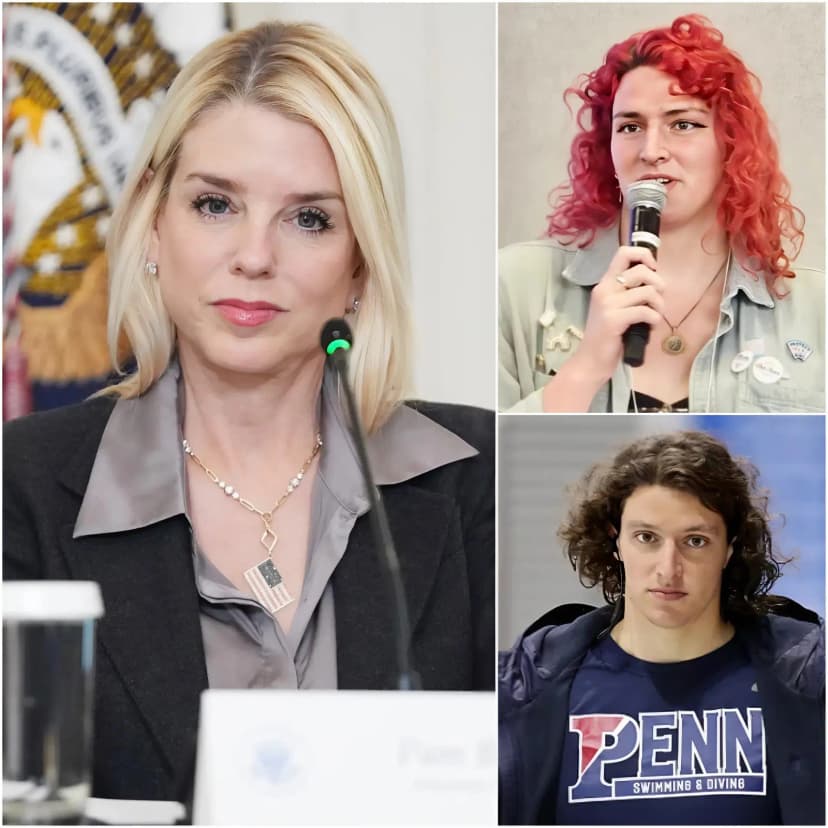 Pam Bondi scores a resounding legal victory over Lia Thomas – a historic ruling that sends shockwaves around the world, completely reshaping Thomas’s chances of competing in elite events, including the Olympics.In a heartbreaking moment, Lia Thomas quietly shed tears and choked out a single sentence that left the entire arena in stunned silence: “She deserves to be forgiven…”