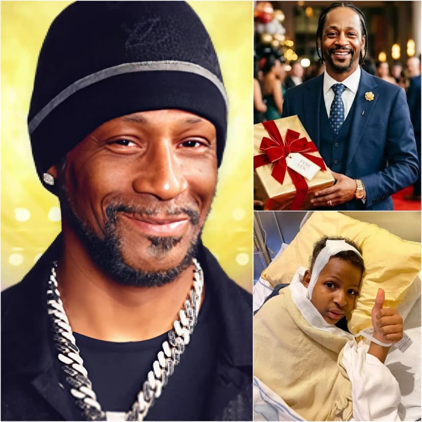 The young boy DJ Daniel, only 14 years old, fights every day against advanced-stage brain and spinal cord cancer. His most burning dream is to meet and receive a hug from his idol – American comedian Katt Williams, whom he passionately follows through stand-up specials and films, even though most of his time is spent lying motionless in bed with a small screen. With an intense passion for humor, DJ Daniel spent hours hand-drawing a stunning, vibrant painting of Katt Williams on stage, delivering sharp punchlines with his signature smile, accompanied by a short but deeply emotional letter addressed to the comedy star. The letter and painting were unexpectedly shared on social media, quickly spreading like a wave of warmth and touching millions of hearts among comedy lovers and stand-up fans. Upon learning of the story, Katt Williams immediately posted a short video offering sincere encouragement to DJ Daniel and quietly arranged a visit to the children’s hospital where the boy is receiving treatment. The moment Katt stepped into the room, tightly embracing the frail teenager and whispering words of encouragement about strength, laughter, and hope, the entire room fell silent amid tears. DJ Daniel, though weakened, broke into the brightest smile he had shown in a long time, his eyes sparkling with happiness, before bursting into tears in the arms of his idol. Furthermore, Katt committed to covering all of the boy’s treatment costs and gifting him a present to erase any worries about the future.