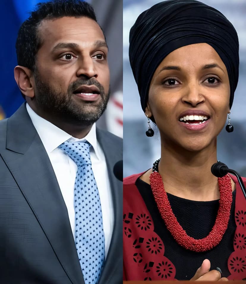 💥 THE HAMMER DROPS: KASH PATEL LEAKS THE “OMAR FILE” – SENATE FLOOR FROZE FOR 42 SECONDS! The Senate was droning through a border bill when Kash Patel stepped to the mic. No aides. No teleprompter. Just one unmarked folder that hadn’t been seen by a single staffer. He didn’t speak for nine full seconds. The silence was deafening. Then, his voice cut through like a razor: “Ilhan Omar, MN-05. Public narrative: Refugee. Survivor. Truth-teller. Private reality: $4.2 million from a ‘Somali Relief Fund’ that never saw a dime of Somalia. Zero IRS filings. One offshore account in the Caymans—opened the exact same week she voted to defund ICE.” Kash flipped to the “Kill-Page.” “Exhibit Final: Bank wire, March 14, 2025. 1.1 million dollars from the ‘Omar Family Trust’ to a shell LLC in Dubai. Memo line: ‘For brother’s wedding’. The brother? Dead since 2019. The wedding? Never happened. The money? Gone.” Kash looked straight up at Omar in the gallery, his eyes cold as ice: “Darlin’, you didn’t escape a war. You imported one—straight into America’s wallet.” 42 seconds of crypt silence. Omar’s face went ash-white. AOC’s phone slipped from her hand, hitting the floor with a crack. Schumer’s gavel hovered—completely paralyzed. C-SPAN hit 89 million concurrent viewers. The hashtag became the fastest 1-billion-post trend in history—in just 19 minutes. As Omar fled the gallery, Kash Patel dropped the final line, soft as a coffin closing: “The myth just got receipted. Truth don’t need a visa.” The unmarked folder? Now federal evidence. And Ilhan Omar’s career? Game over. Details in the comments 👇👇👇