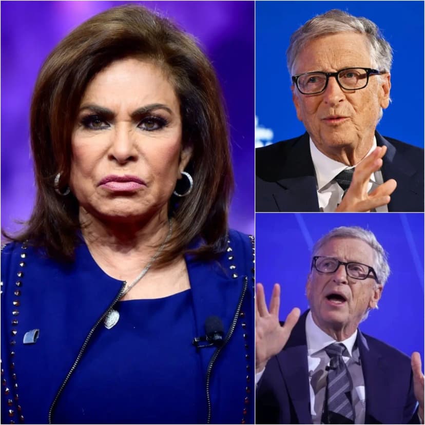The Final Judgment: Judge Jeanine Pirro ignites a thunderous $1.3 billion war cry against Bill Gates, unleashing a confrontation so explosive it sends shockwaves through the corridors of the global elite.
