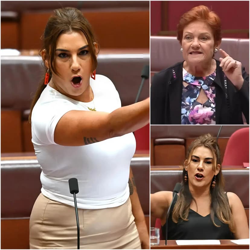 “HOW CAN A RACIST BE ALLOWED TO BECOME PRIME MINISTER?” – Lidia Thorpe has ignited a political firestorm by calling for Pauline Hanson to be barred from participating in any form of federal government formation. Thorpe’s call comes after Hanson publicly referred to her as a “b***h,” sparking intense national controversy. The independent senator emphasized that allowing a figure with a record of racially divisive remarks to influence national governance raises serious ethical concerns and threatens the credibility of Australia’s democratic institutions. Social media reactions spread rapidly, with citizens expressing strong support for Thorpe’s stance while sharply criticizing Hanson’s history of controversial statements.