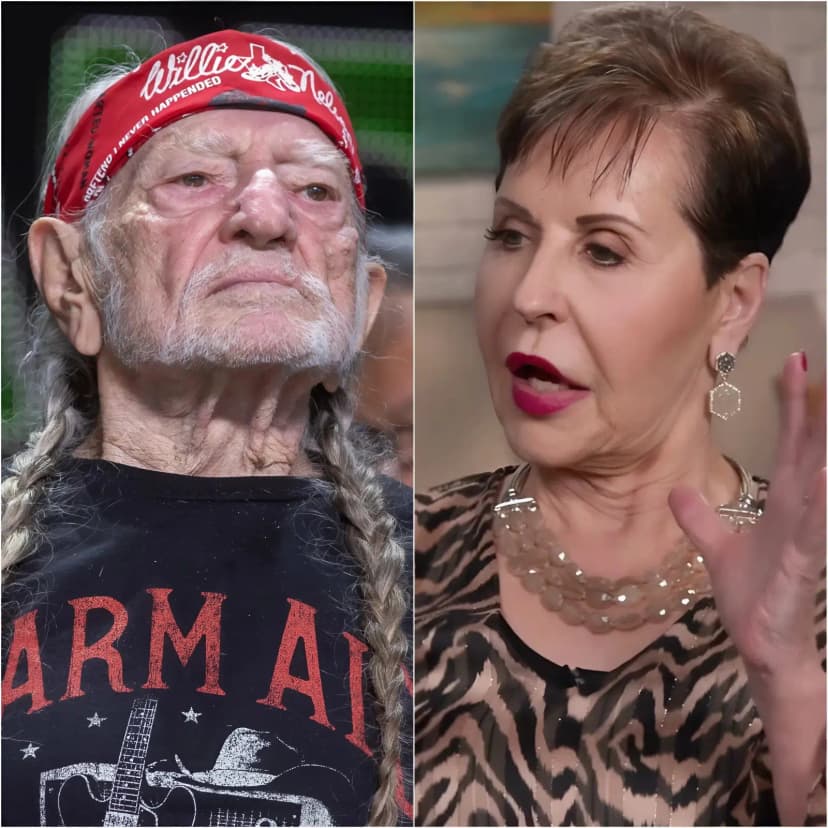 💥 BOMBSHELL DROPPED : Joyce Meyer SCREAMS at Willie Nelson After His Awards Speech — “You’re NOT a Christian!” — His 7-Word Reply STUNNED the Entire Room