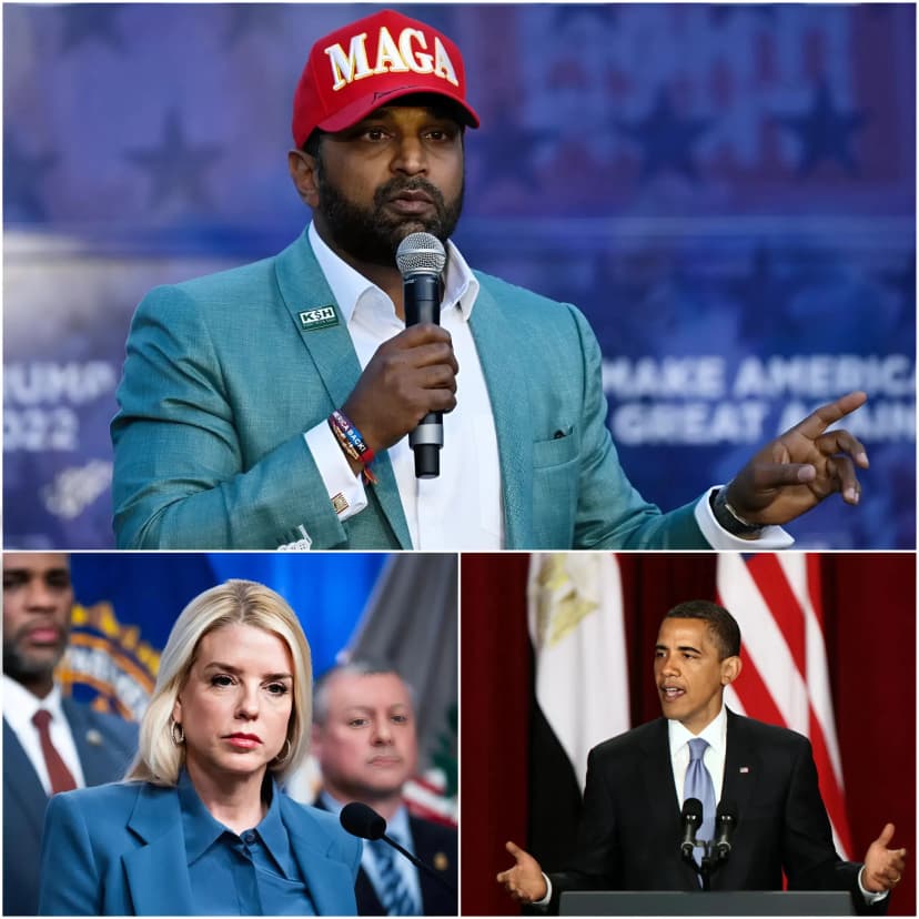 🔥 POLITICAL B0MBSHELL: Kash Patel has just declared the “Deep State” linked to O.b.a.m.a a criminal network.