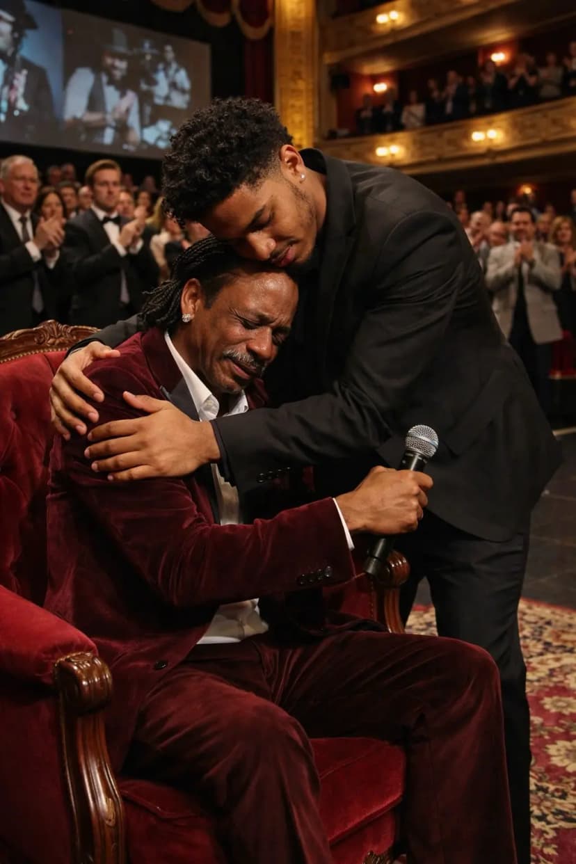 A SPECIAL MOMENT: Last night, Katt Williams’ son, Micah Williams, stepped onto the stage and delivered a deeply emotional performance .