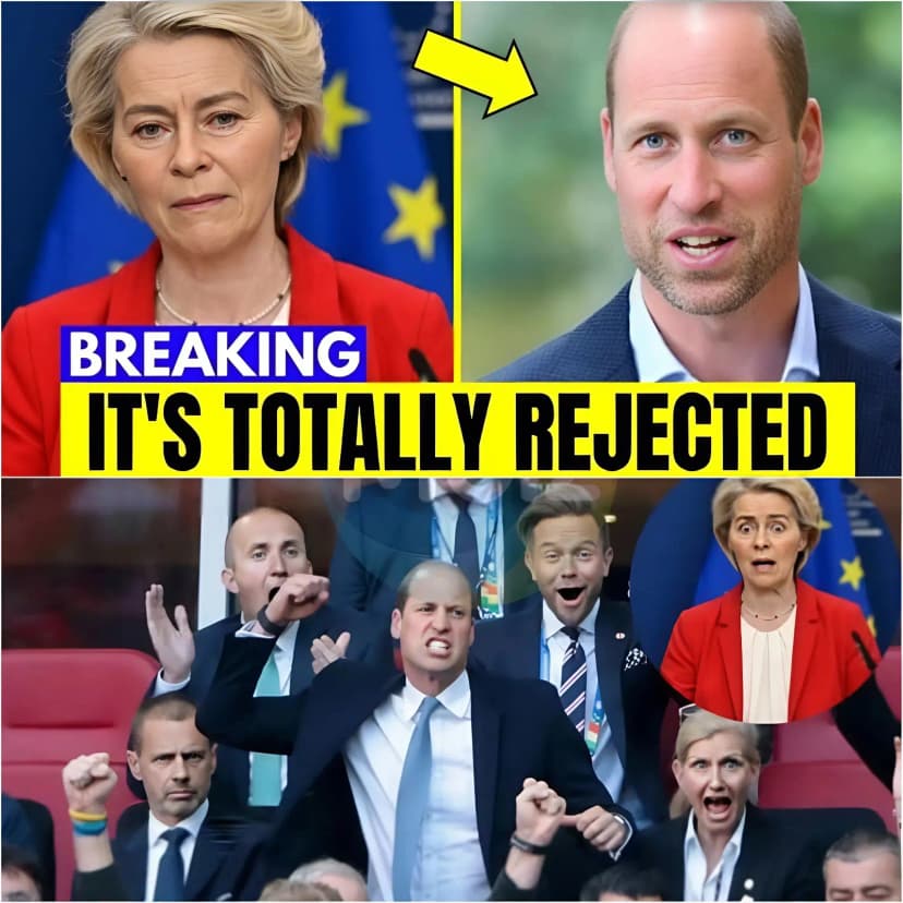 1 MINUTE AGO: Prince William ENDS Ursula von der Leyen – EUROPE IS IN TURN! The Crown strikes back and Brussels trembles! 🔥