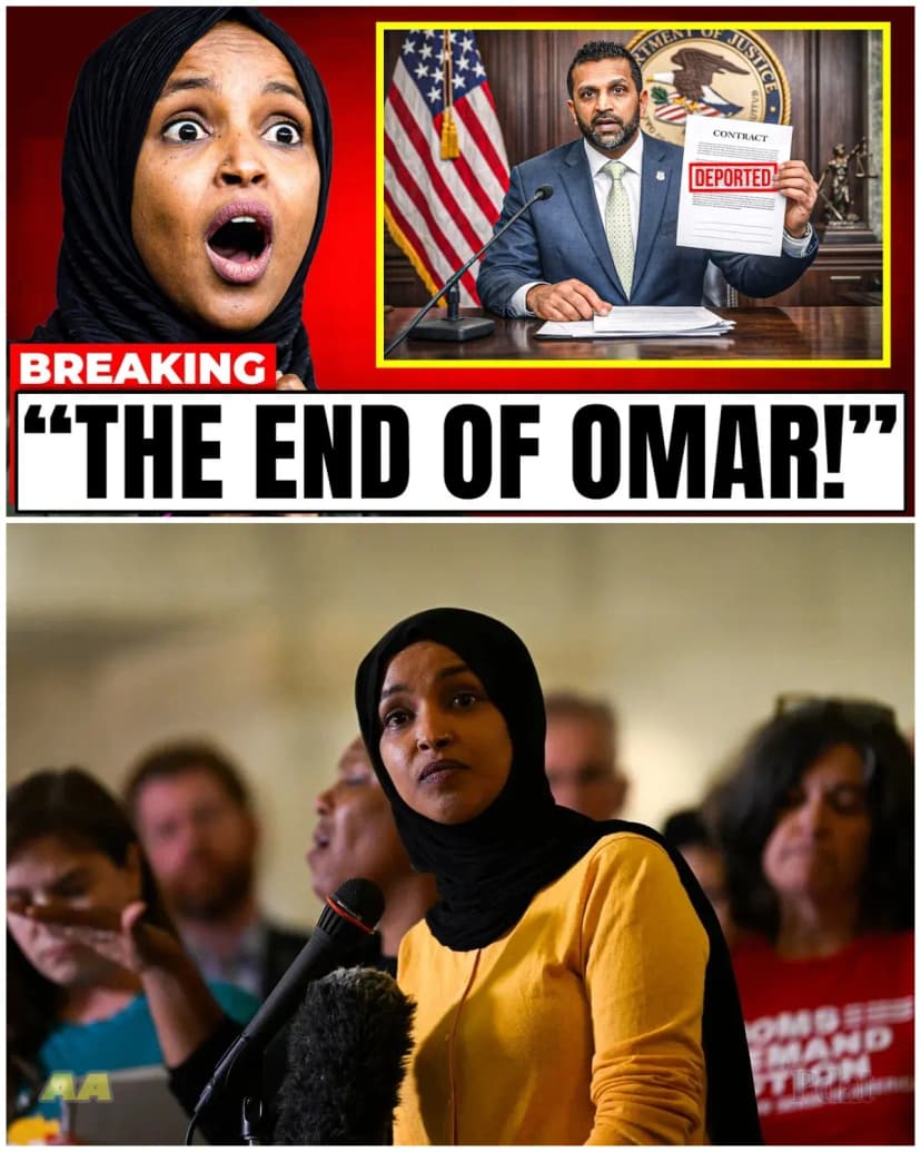 🚨 Washington Erupts: Ilhan Omar Citizenship Questions Reviewed by U.S. Department of Justice, Igniting Nationwide Political Debate