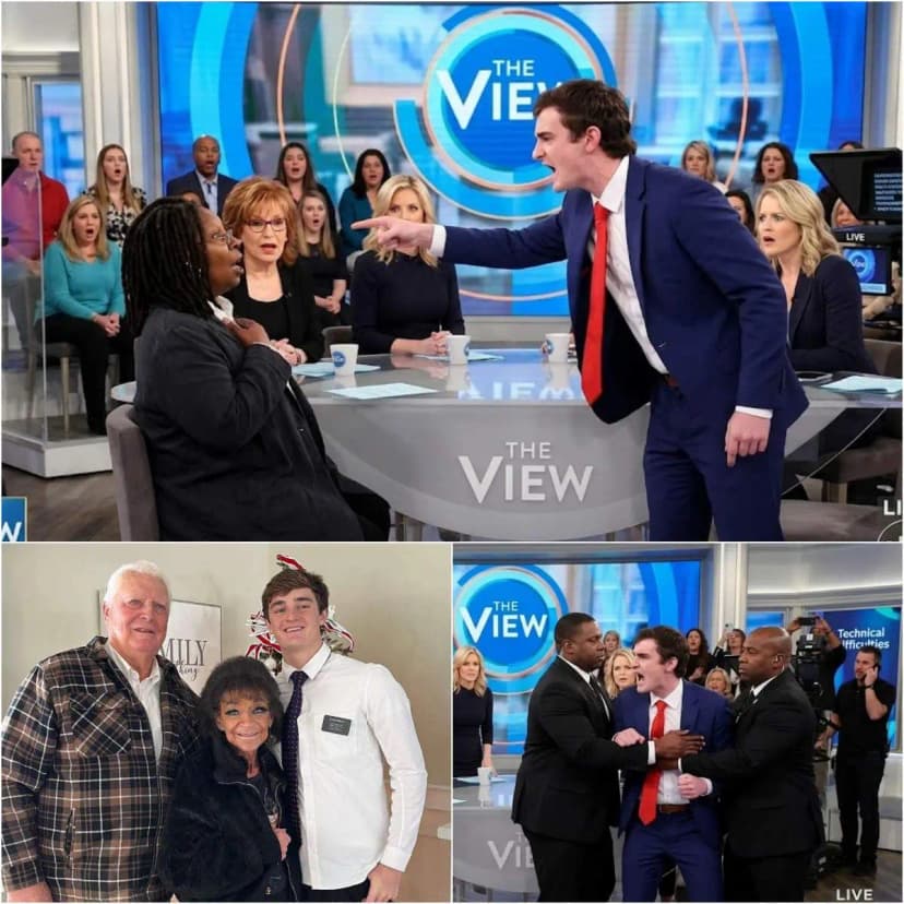 “SHUT YOUR MOUTH AND SIT DOWN, WHO DO YOU THINK YOU ARE TO INSULT MY FAMILY LIKE THAT,” Nick Shirley left the entire The View studio speechless