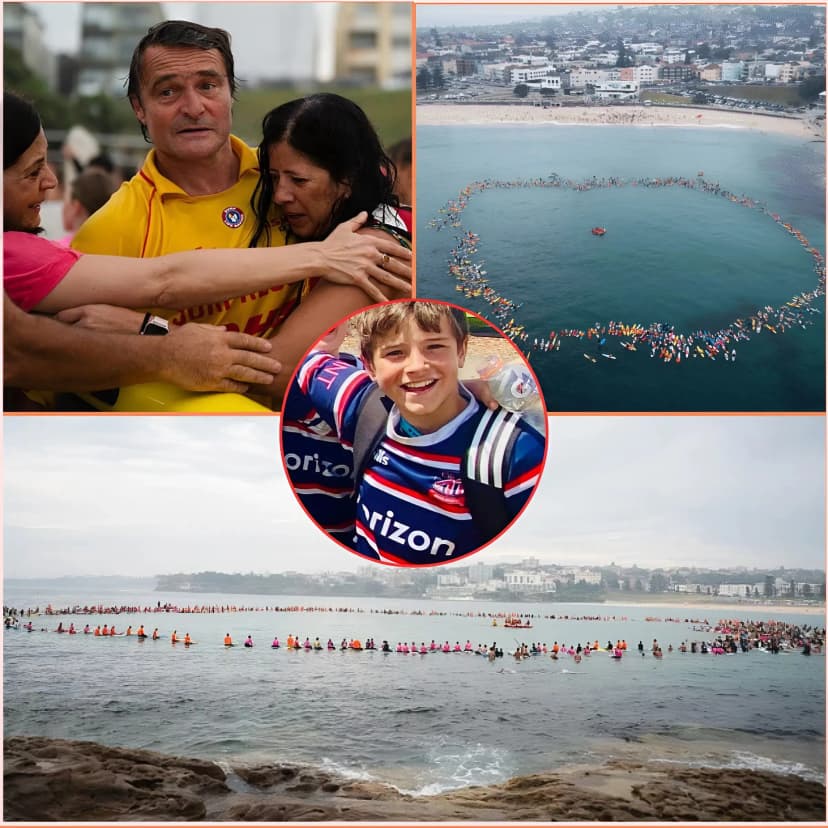 30 MINUTES AGO IN SYDNEY: Hundreds of grieving relatives and friends gathered in North Bondi to remember Nico Antic