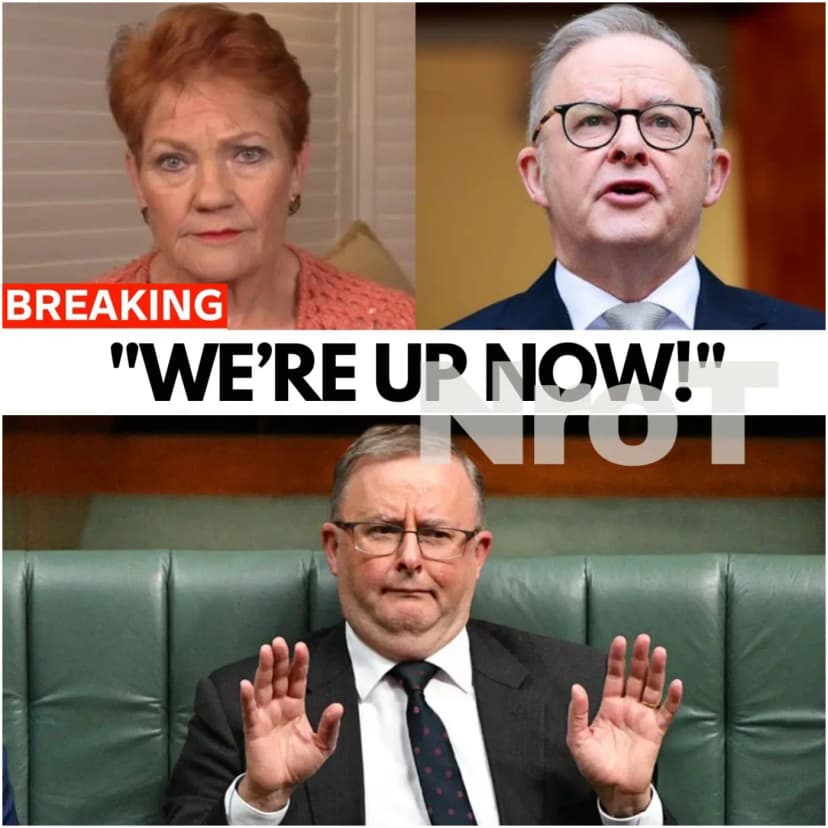 🚨 SHOCKING: 1 MIN AGO! Pauline Hanson STUNS Australia as One Nation SURGES Ahead in Shock New Poll ! Albanese DEVASTATED