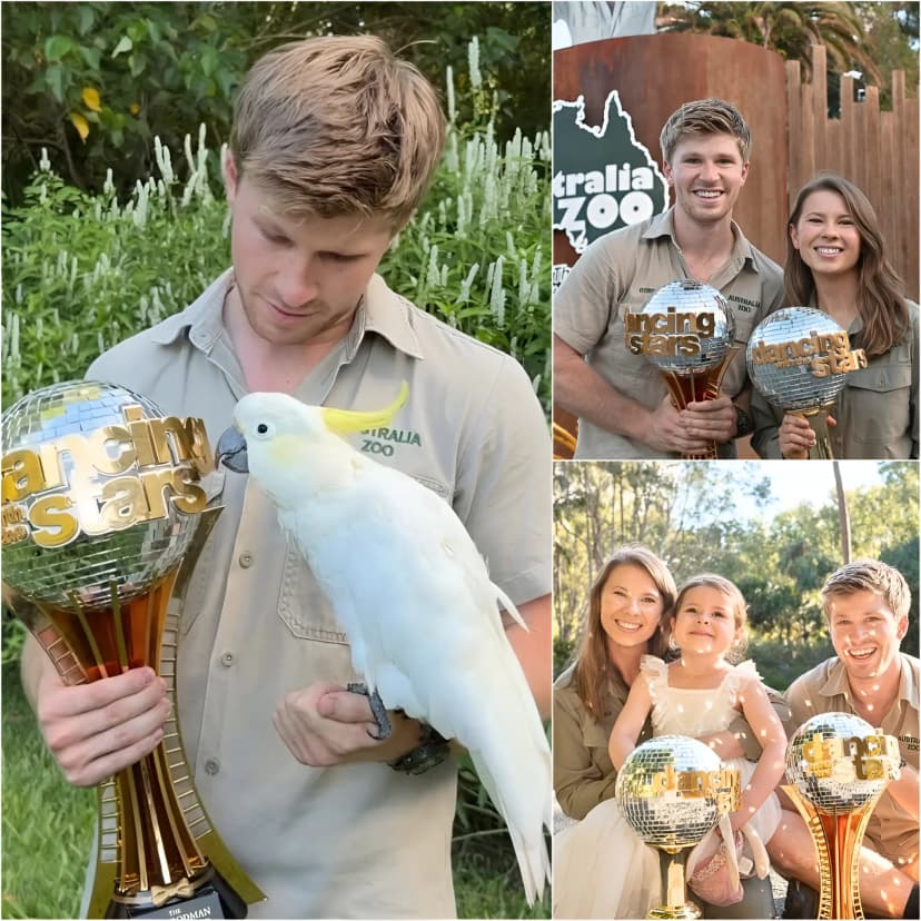 “Wait Until the Animals See This!” — Robert Irwin Brings His DWTS Mirrorball Trophy Home to Australia and Introduces It to the Zoo 😍