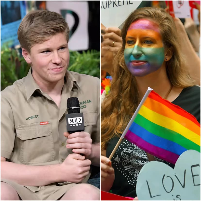 🚨 12 MINUTES AGO: Robert Irwin officially announces he will NOT wear the L.G.B.T rainbow symbol to promote himself in Australia! Under public pressure, Robert Irwin has spoken out to explain his controversial decision: “I have to focus on what’s truly important – contributing my talent – ​​and absolutely not on political or social movements!” This caused a nationwide uproar in Australia.