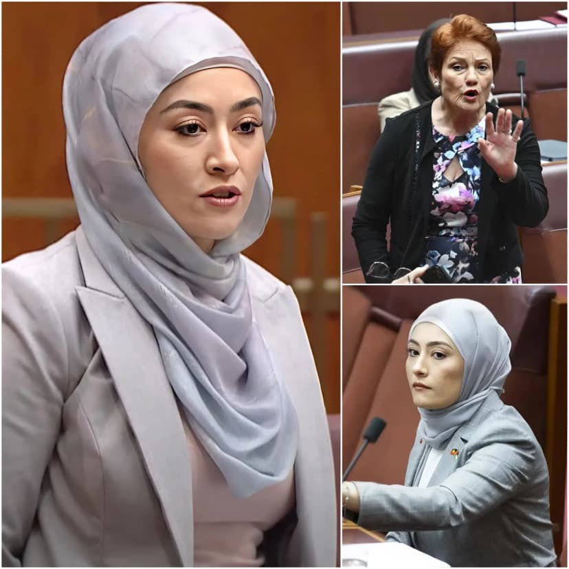 🚨 BACKFIRING INSULT: “SLUM TRASH” — Fatima Payman thought she could end the debate with a ruthless insult. Instead, she walked straight into a deadly trap. With an icy calm and commanding presence, Pauline Hanson didn’t lose her temper. She didn’t shout. She simply responded with six perfectly timed words—words that seemed to paralyze the entire political landscape.