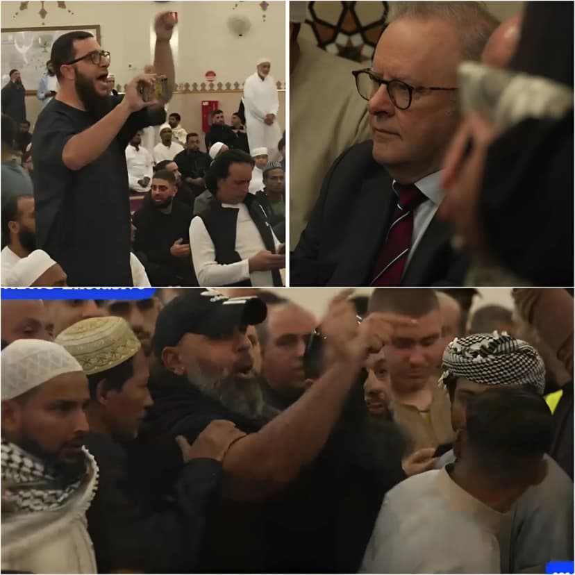 “YOU DON’T DESERVE TO REPRESENT US!”🚨 Anthony Albanese Was Loudly Heckled During an Eid Festival Appearance Alongside Tony Burke