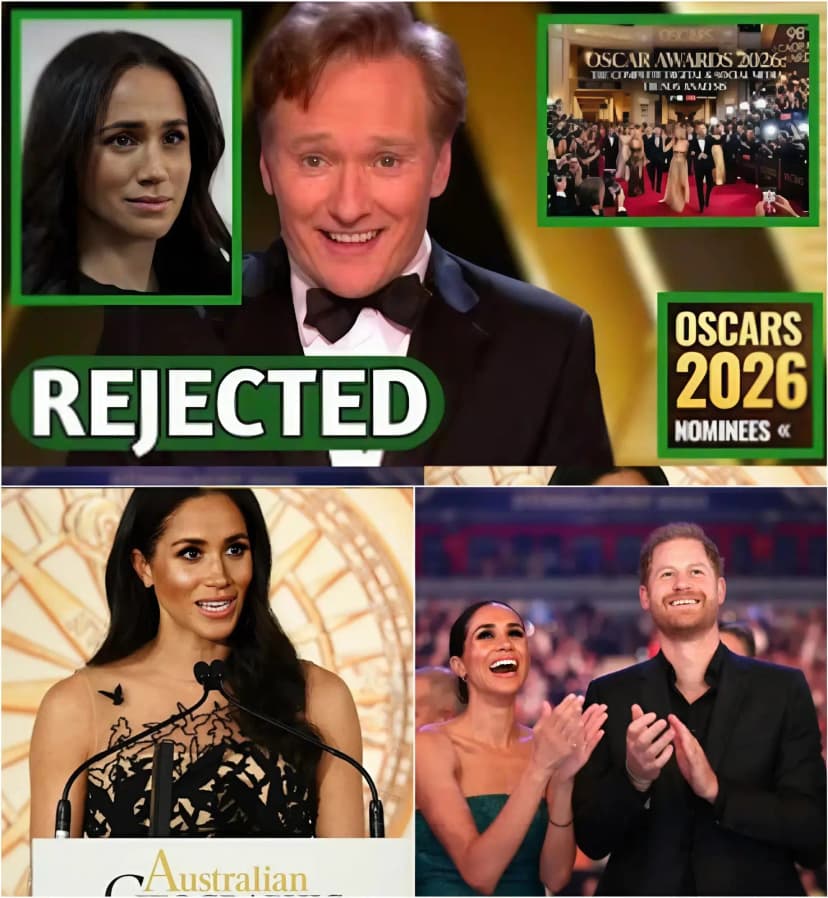 SNUBBED! MEGHAN LEFT OUT OF OSCARS 2026 RED CARPET AS O’BRIEN REJECTED HER EMAIL REQUEST FOR INVITE.