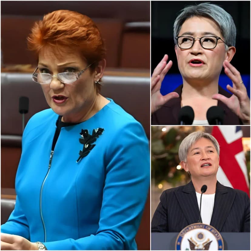 BREAKING: SENATE EXPLODES AS THE BUSH DROWNS — Penny Wong Cornered, Pauline Hanson Strikes Back HARD