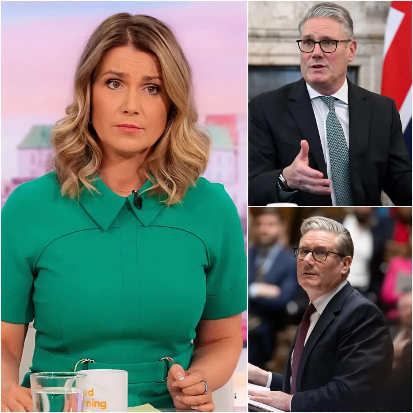 “STOP PRETENDING” — Renowned journalist Susanna Reid erupted live on air as she fiercely criticized Prime Minister Keir Starmer and the Labour government, calling them hypocrites.