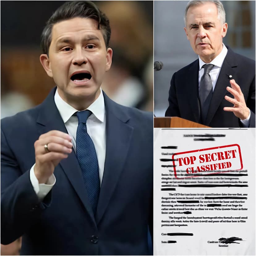 🚨 BREAKING NEWS: Mark Carney Unexpectedly Loses His Composure After a Shocking Live Moment as Pierre Poilievre Gradually “Decodes” Sensitive Documents on Television — The Entire Studio Falls Silent Before His Chilling Arguments, the Clip Spreads at a Blink of an Eye, and What Gradually Reveals Makes Many Realize the True Picture May Be Far Different From the Image They Long Believed