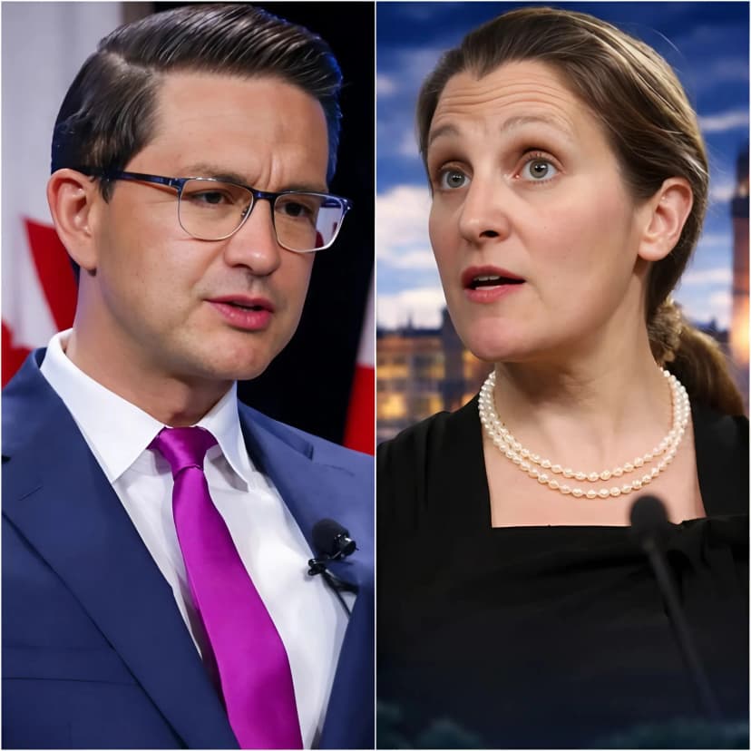 THE BLACK FILE IS OUT!”: Poilievre Exposes Carney &amp; Freeland With a $1.3B Bombshell — Ottawa Spirals Into Panic!