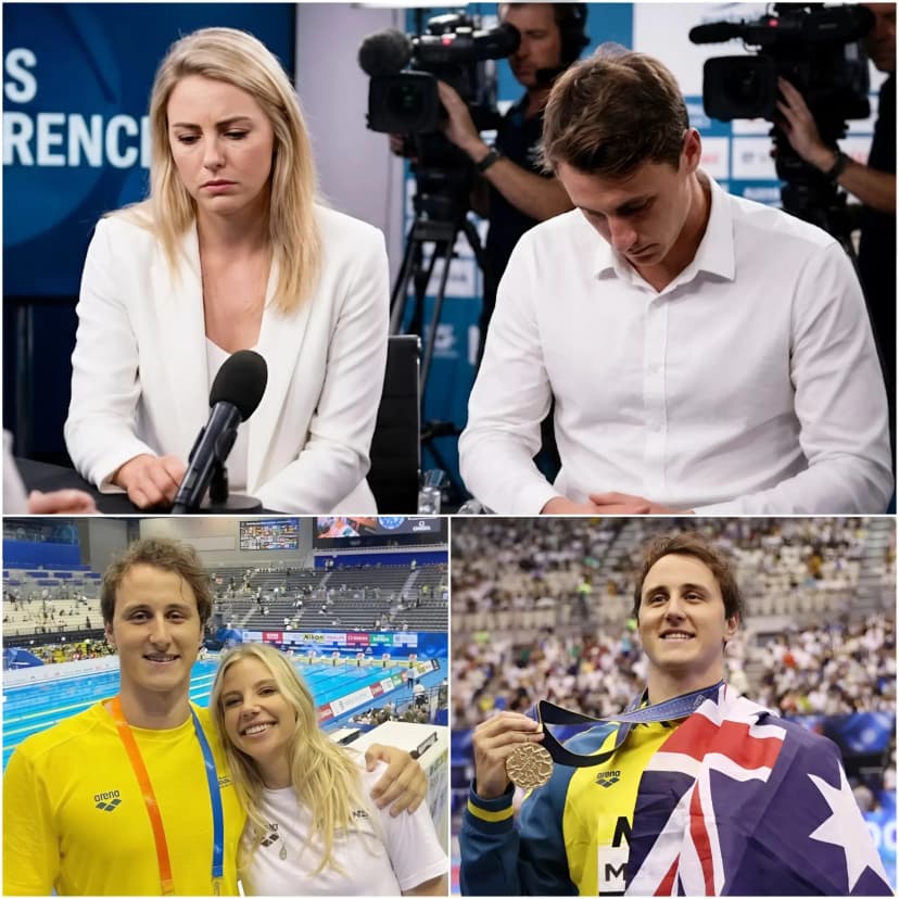 After being attacked by international media and criticised by the American swimming community for allegedly using doping to break the historic record at the China Open, Madeline Bone, wife of Cameron McEvoy, broke down in tears as she revealed the reason why he might withdraw and not be able to compete in the Australian Open.