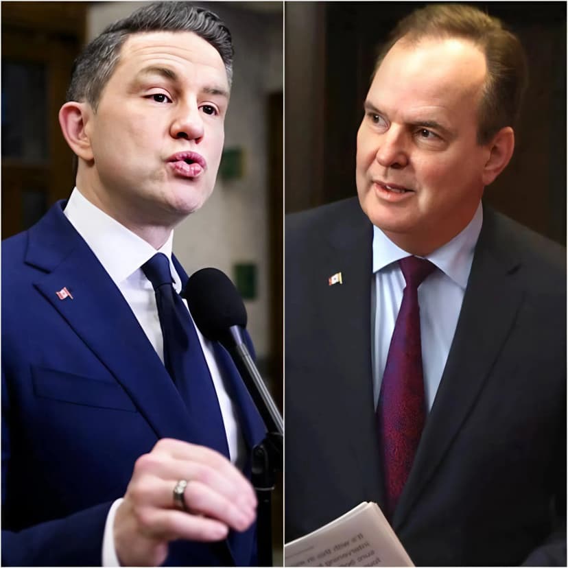 🚨 CONTROVERSY ERUPTS IN CANADIAN POLITICS: Pierre Poilievre Calls High-Speed ​​Rail Project a “Waste of Money” and a “Disastrous Failure,” Igniting a Fiery Clash with the Minister of Transport — Who Retaliated by Saying “They Once Had a Grand Vision” But Now Turn Their Backs on National Development Ambitions
