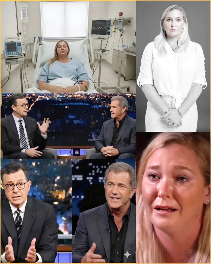 “1.3 BILLION VIEWS IN JUST 72 HOURS OF BROADCAST: Before closing out a 30-year career, Stephen Colbert sent shockwaves around the world when he appeared on CBS alongside the legendary Mel Gibson — the two icons revealed special evidence by airing a video of Virginia during her days in the hospital.🚨🚨🚨