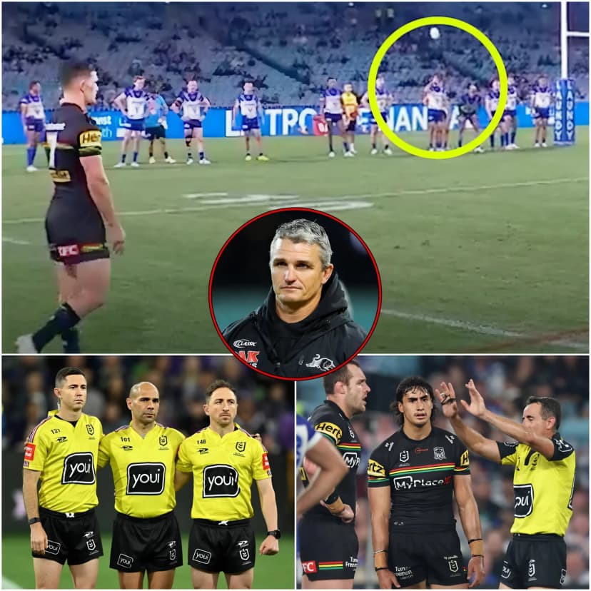OFFICIAL CONFIRMED 🚨 The entire three-member officiating crew for the match between the Penrith Panthers and the Canterbury-Bankstown Bulldogs has been suspended pending investigation, after the NRL governing body identified a series of controversial decisions that appeared to disadvantage the Penrith Panthers.