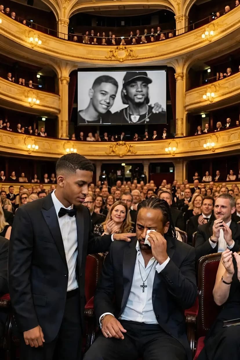 A SPECIAL MOMENT: Last night, Micah Williams, the son of Katt Williams, stepped onto the stage and delivered a deeply emotional performance — a tribute to his father, who was quietly watching from the audience.