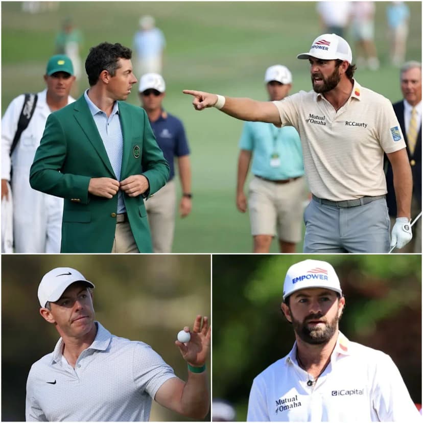 “A DISGRACE FOR GOLF!”🔴 Cameron Young DROPS a BOMBSHELL accusation against Rory McIlroy moments after the The Masters Tournament 2026 — igniting a firestorm that sends the entire golf world into chaos…