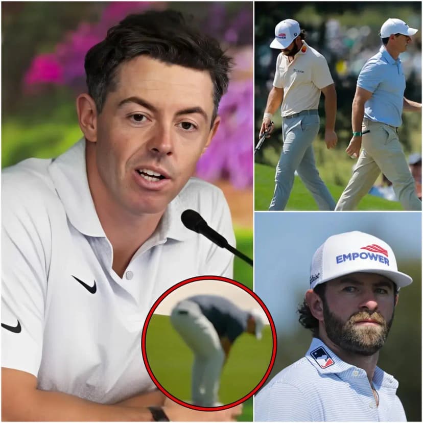 “THIS IS SLANDER — AND I WILL NOT LET IT SLIDE!” 🔴 Rory McIlroy FIRES BACK immediately after Cameron Young releases his so-called “evidence” at The Masters Tournament 2026