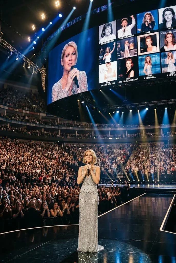 “After Over 40 Years And More Than 200 Million Records Sold, Céline Dion Said Six Words That Silenced An Entire Arena. Céline Dion Stepped Onto That Stage Knowing Something The Crowd Didn’t — This Was The Moment Of A New Chapter.