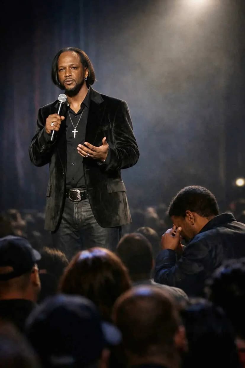 KATT WILLIAMS MADE 5,000 FANS FALL SILENT WITH JUST ONE MOMENT ON STAGE.