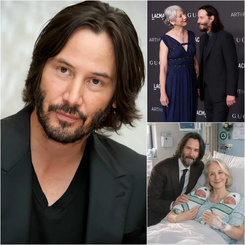 🚨BREAKING: Keanu Reeves and Alexandra Grant Drop DOUBLE BOMBSHELL — Welcome Twin Babies in Their Late 50s, and the Names Are Breaking the Internet.