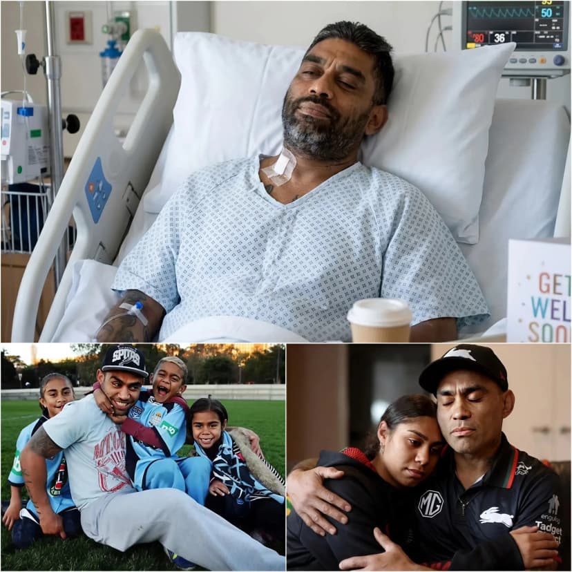 🚨 SHOCKING NEWS IN FRUITPLAY: Nathan Merritt, once the pride of the South Sydney Rabbitohs, has brought fans to tears by revealing his fierce battle with esophageal and liver cancer.
