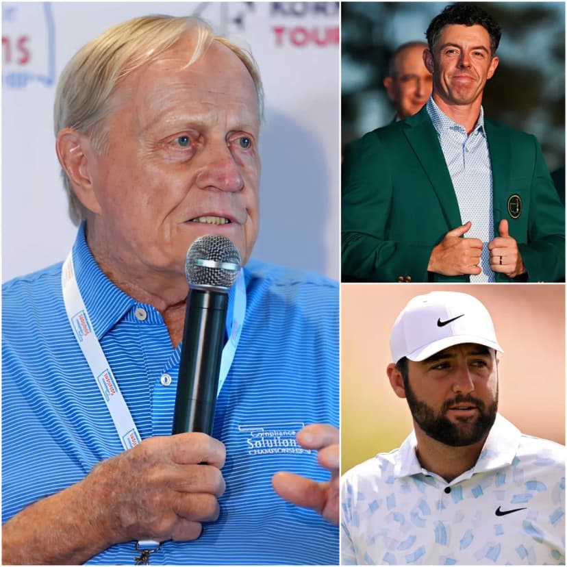 “I HAVE TO TELL THE TRUTH, NO MATTER HOW PAINFUL IT IS.”🔴 Jack Nicklaus stunned the golf world just minutes after Scottie Scheffler narrowly lost by one stroke to Rory McIlroy