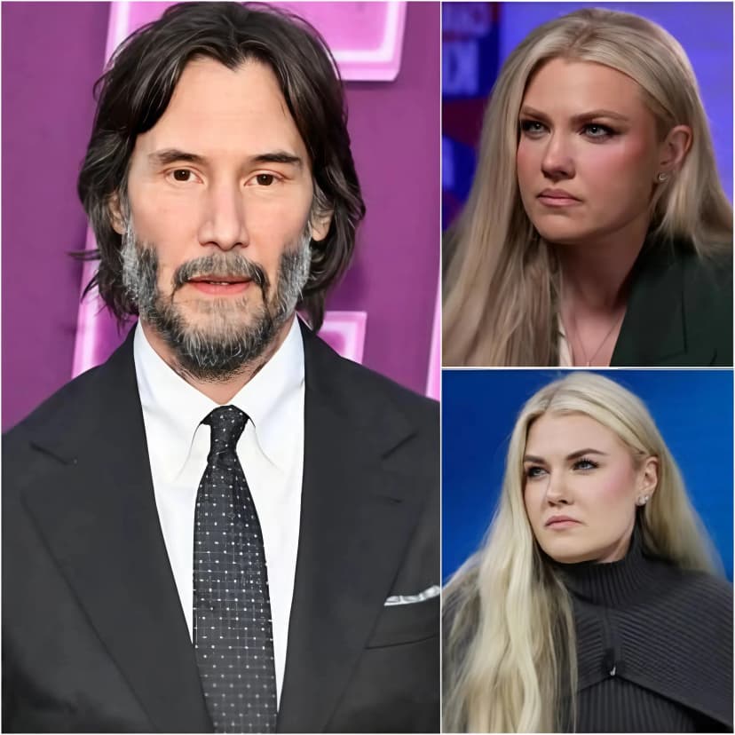 Sit Down, You 45-year-old Actor — But His Response Shocked The Entire Nation Erika Kirk Delivered The Sarcastic Remark With A Cold, Defiant Stare That Silenced The Entire Auditorium. Keanu Reeves Did Not React Immediately
