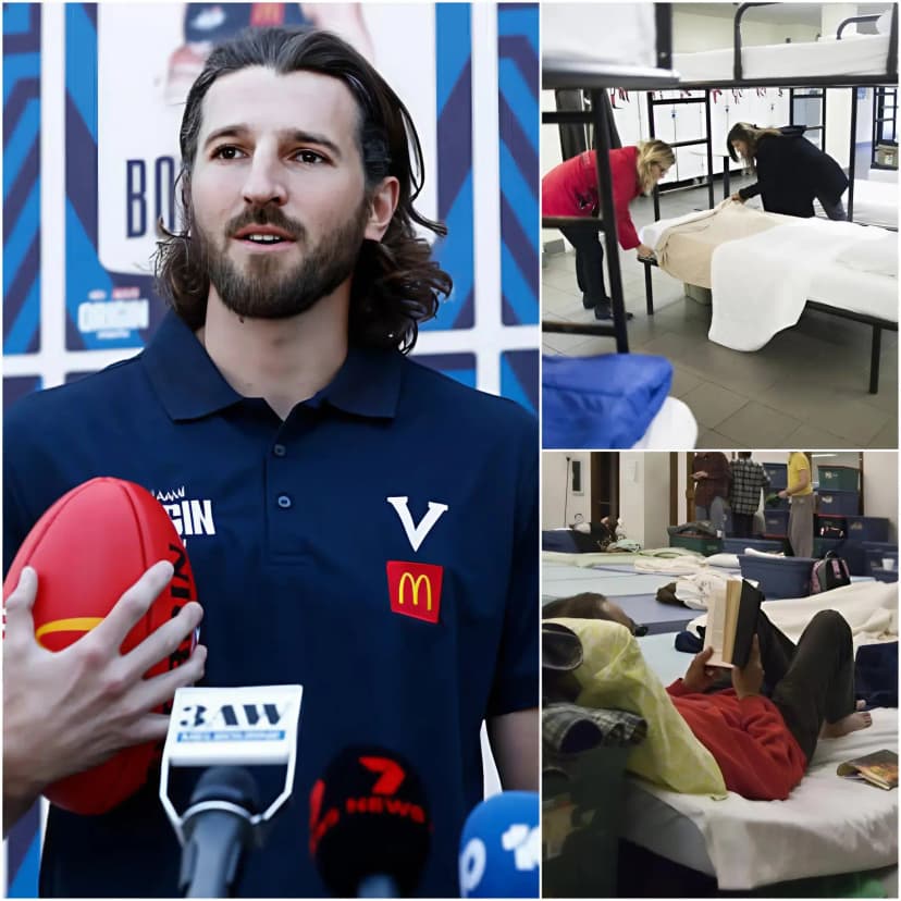 🔥 BREAKING NEWS: Instead of spending on luxury cars or flashy investments, Marcus Bontempelli quietly dedicated $2 million to building a shelter for people experiencing homelessness.