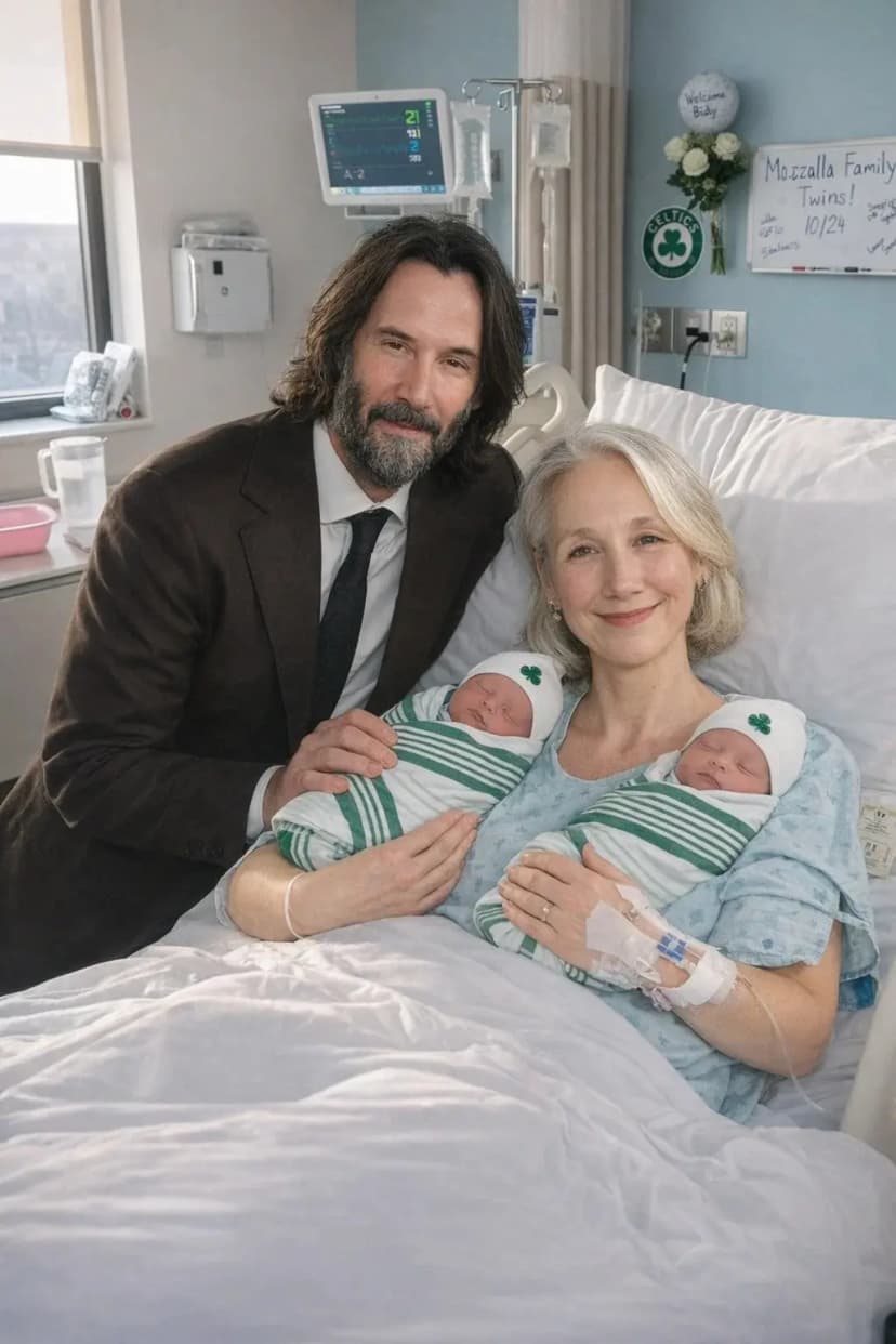 🚨BREAKING: Keanu Reeves and Alexandra Grant Drop DOUBLE BOMBSHELL — Welcome Twin Babies in Their Late 50s, and the Names Are Breaking the Internet