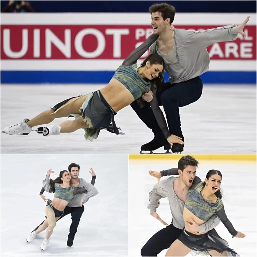 “ICE DANCE CHEMISTRY… AND IT TURNED INTO SOMETHING BIGGER.” Laurence Fournier-Beaudry and Nikolaj Sørensen didn’t just perform—they created a moment that fans can’t stop replaying.