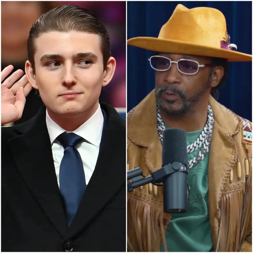 B.A.R.R.O.N T.R.U.M.P Mocked Katt Williams’ Education — 47 Seconds Later, Katt Williams Left the Entire Room in Absolute Silence