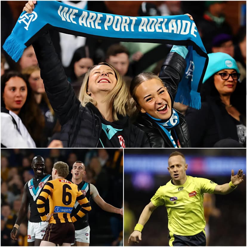 🚨 BREAKING NEWS (UPDATE): About 30 minutes ago, some fans of Port Adelaide Football Club called on the Australian Football League to overturn the result of the match between Hawthorn Football Club and Port Adelaide (Hawthorn won 89–86). They gathered thousands of signatures and demanded immediate action from the AFL.