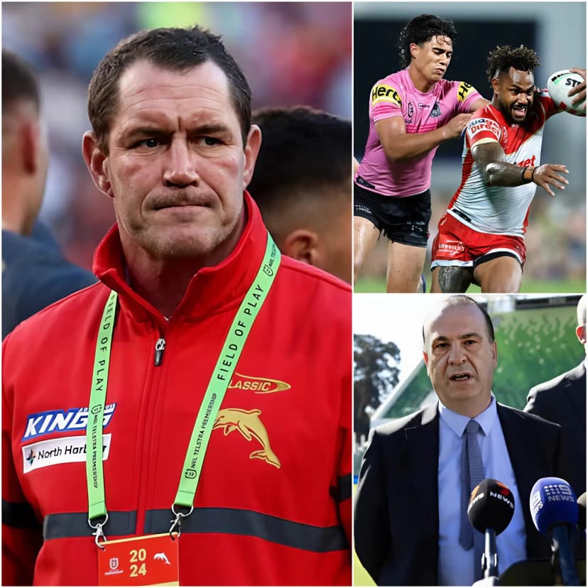 “WE DEMAND FAIRNESS” — the firm statement from Kristian Woolf, head coach of the Dolphins NRL team, immediately sent shockwaves through the rugby league community as he officially filed a complaint with the National Rugby League, requesting a full review of the controversial match between the Dolphins and the Penrith Panthers.