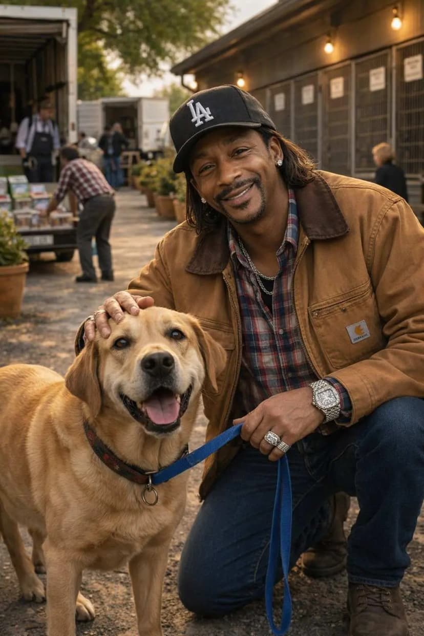 BREAKING: Katt Williams quietly walked into a small New York rescue shelter on the brink of closing — with just 48 hours left before all the dogs inside would be put down.
