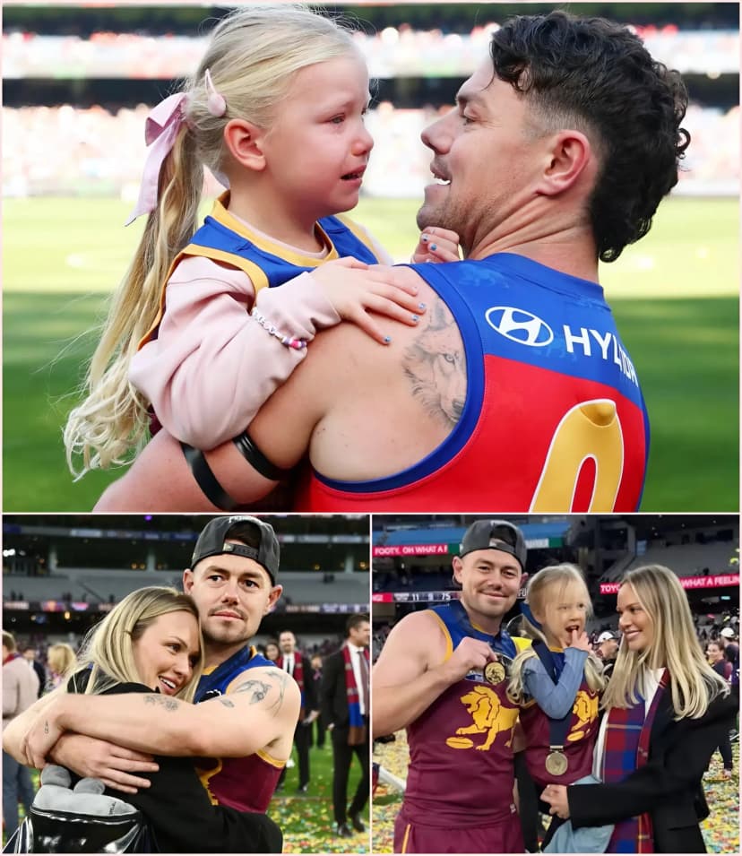 😭💔 GOOD NEWS: A FAMILY SURPRISE — Lachie Neale ANNOUNCES REUNION WITH EX-WIFE, SURPRISES AFL FANS. Lachie Neale broke down in tears during an emotional reunion with his daughter. But it wasn’t just the hug that sparked the discussion — a small detail captured on camera is fueling speculation about his relationship…